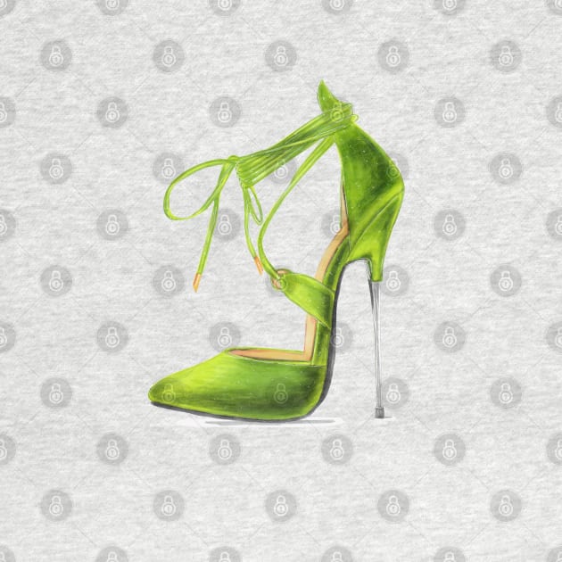 Green Stiletto by Svetlana Pelin